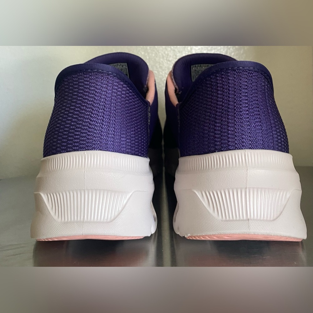 SKECHERS GLIDE STEP PRO SLIP INS Women's Purple and Pink Athletic Sneakers - Picture 10 of 15